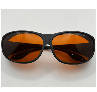 Oculos de Proteção do Operador Laranja